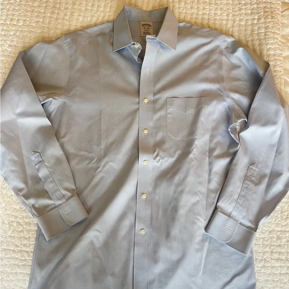 Brooks Brothers Regent Dress Shirt, Non-Iron Spread Collar - Picture 2 of 6